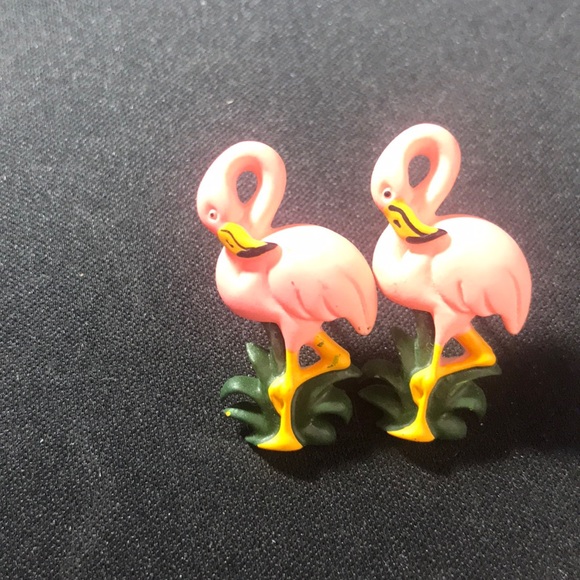 Jewelry - Flamingo post earrings